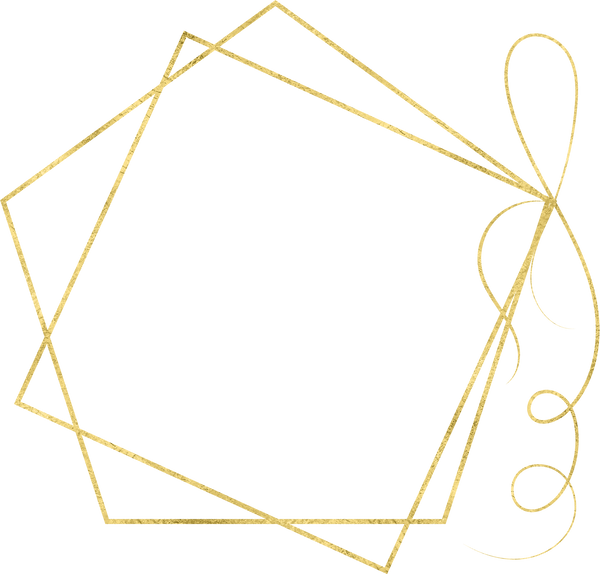 Gold frame Illustration